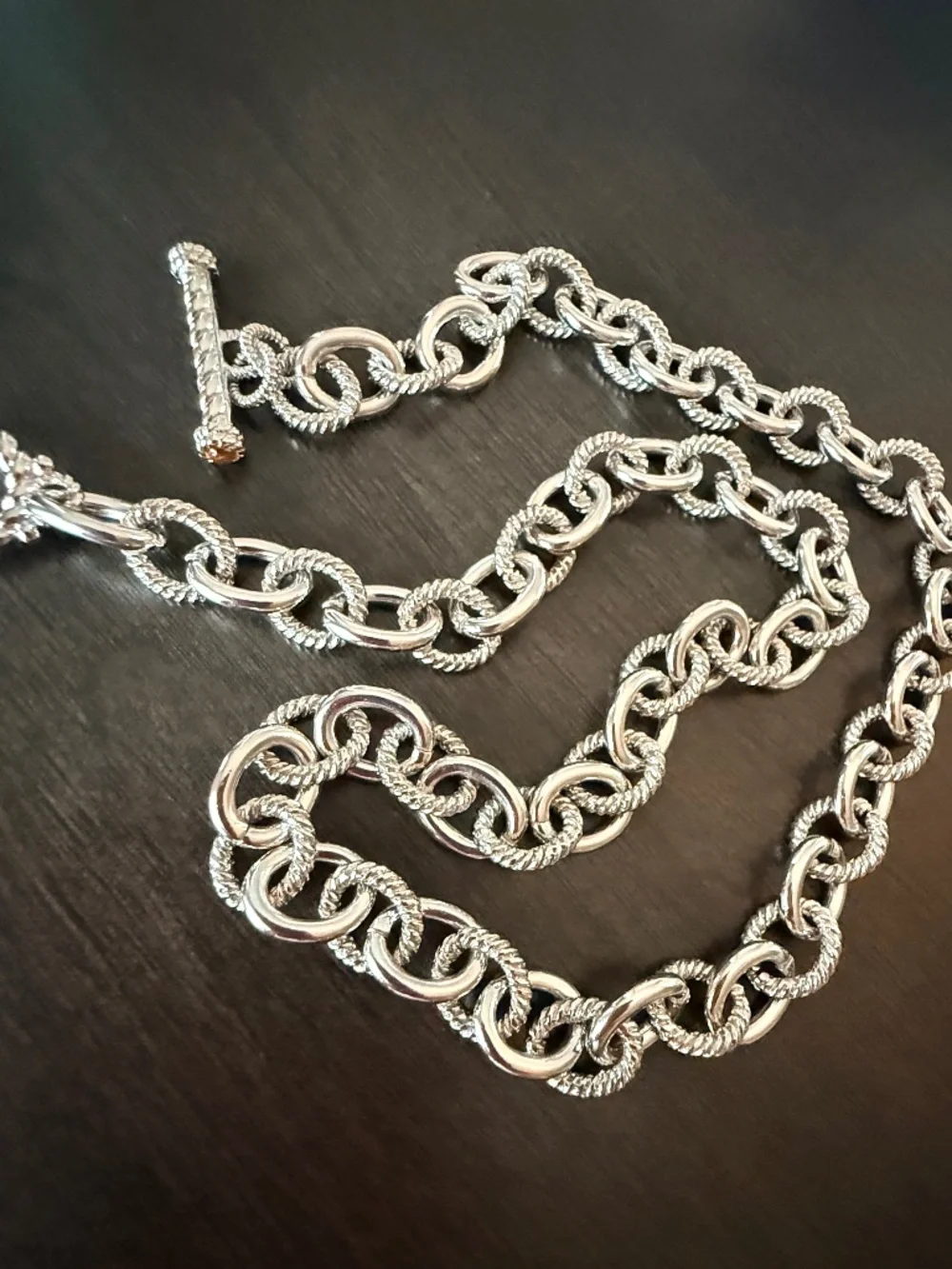 Judith Ripka Heavy Rolo Chain 20”
